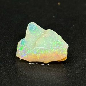 Single Piece Color Filled Australian Coober Pedy Rough Opal